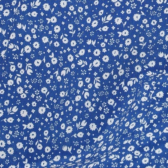 REMINISCING ON THOSE DAYS MIDI DRESS ROYAL BLUE- sold out on website - Picture 6 of 7